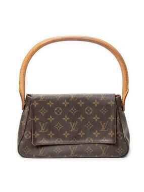 Louis Vuitton Looping Handbag Canvas #349807L12B
